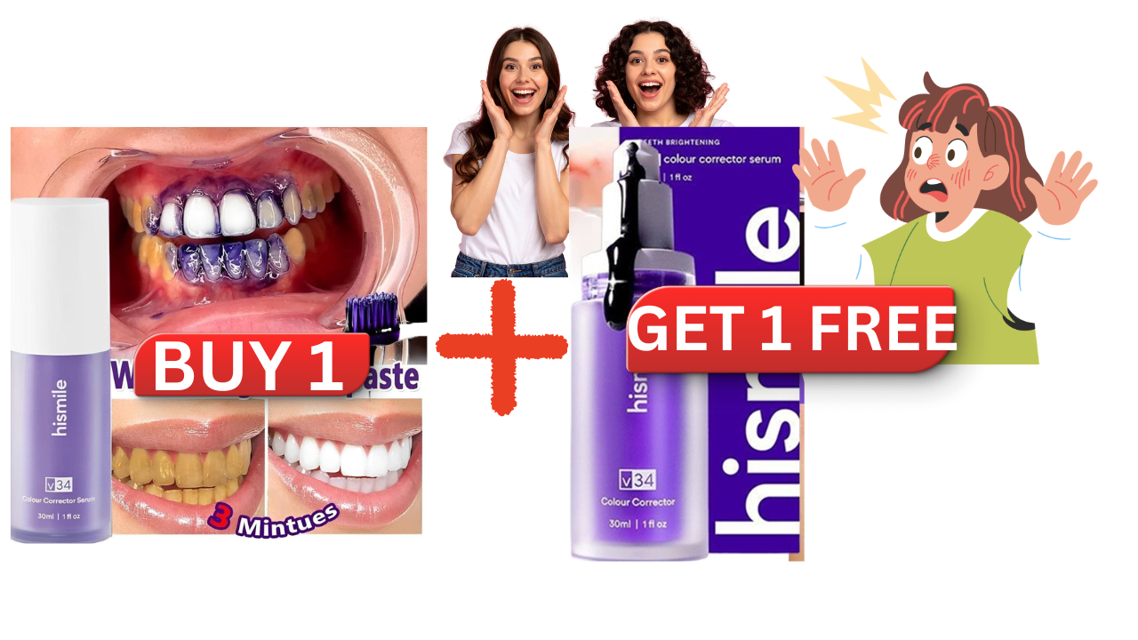 HISMILE TEETH WHITINING SERUM ( BUY 1 GET 1 FREE)